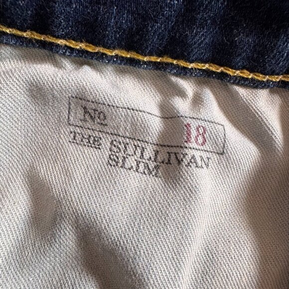 Polo Ralph Lauren Boys The Sullivan Slim Dark Wash Denim Jeans Size 18 - Picture 8 of 10